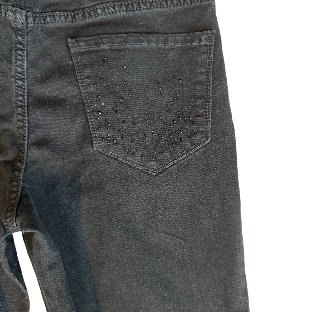 Faded Glory Black Skinny Jeans with Sequin Pocket Detail – Size 8A - Picture 7 of 9